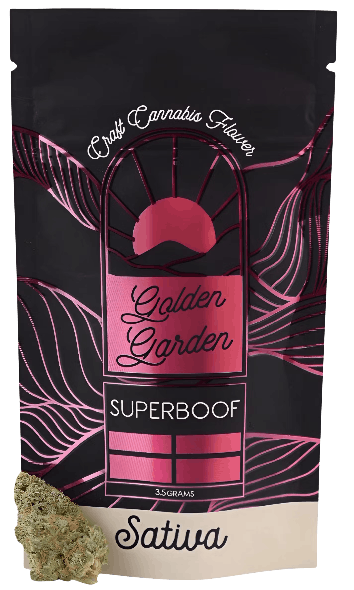 Photograph of product: Golden Garden | Bananaconda | Oui'd Flower - 3.5g