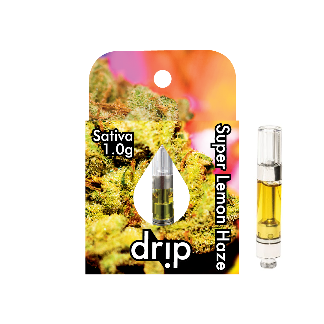 Photograph of product: Drip | Super Lemon Haze Distillate Cartridge | 1g