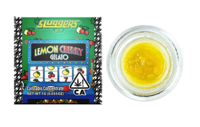 Photograph of product: Sluggers - Lemon Cherry Gelato 1g Sauce Oui'd