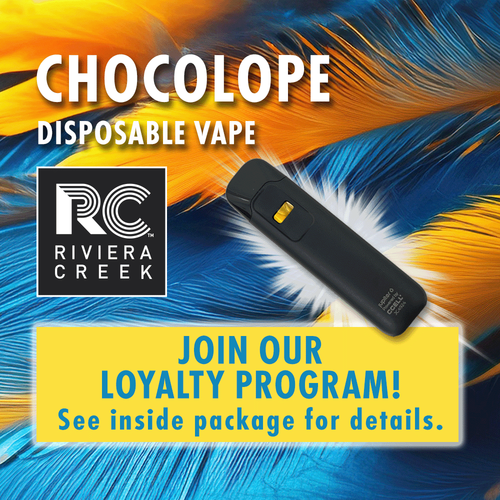 Photograph of product: Riviera Creek - Disposable - Chocolope (S) - 0.25g