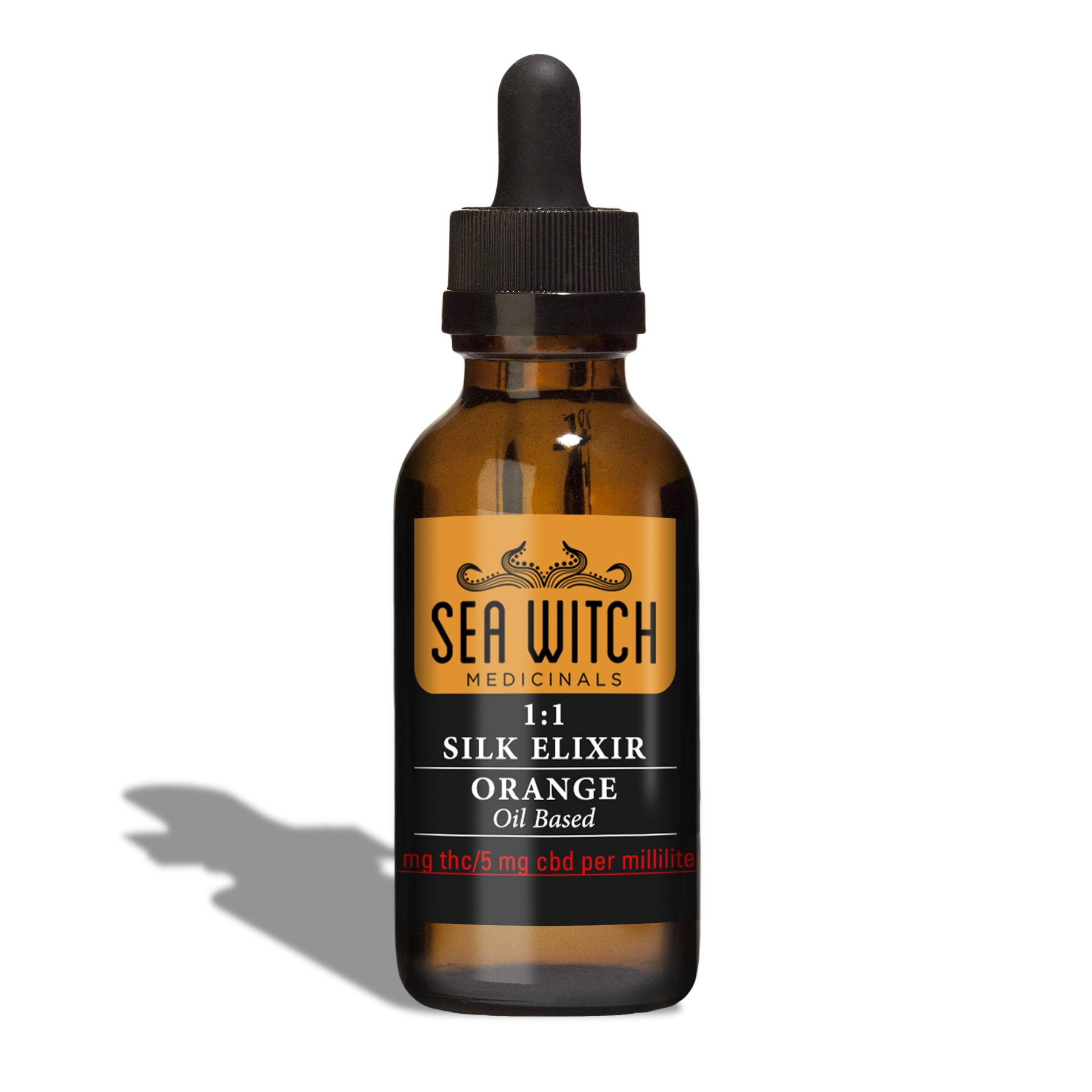 Photograph of product: Orange 1:1 Silk Elixir - 150mg Tincture