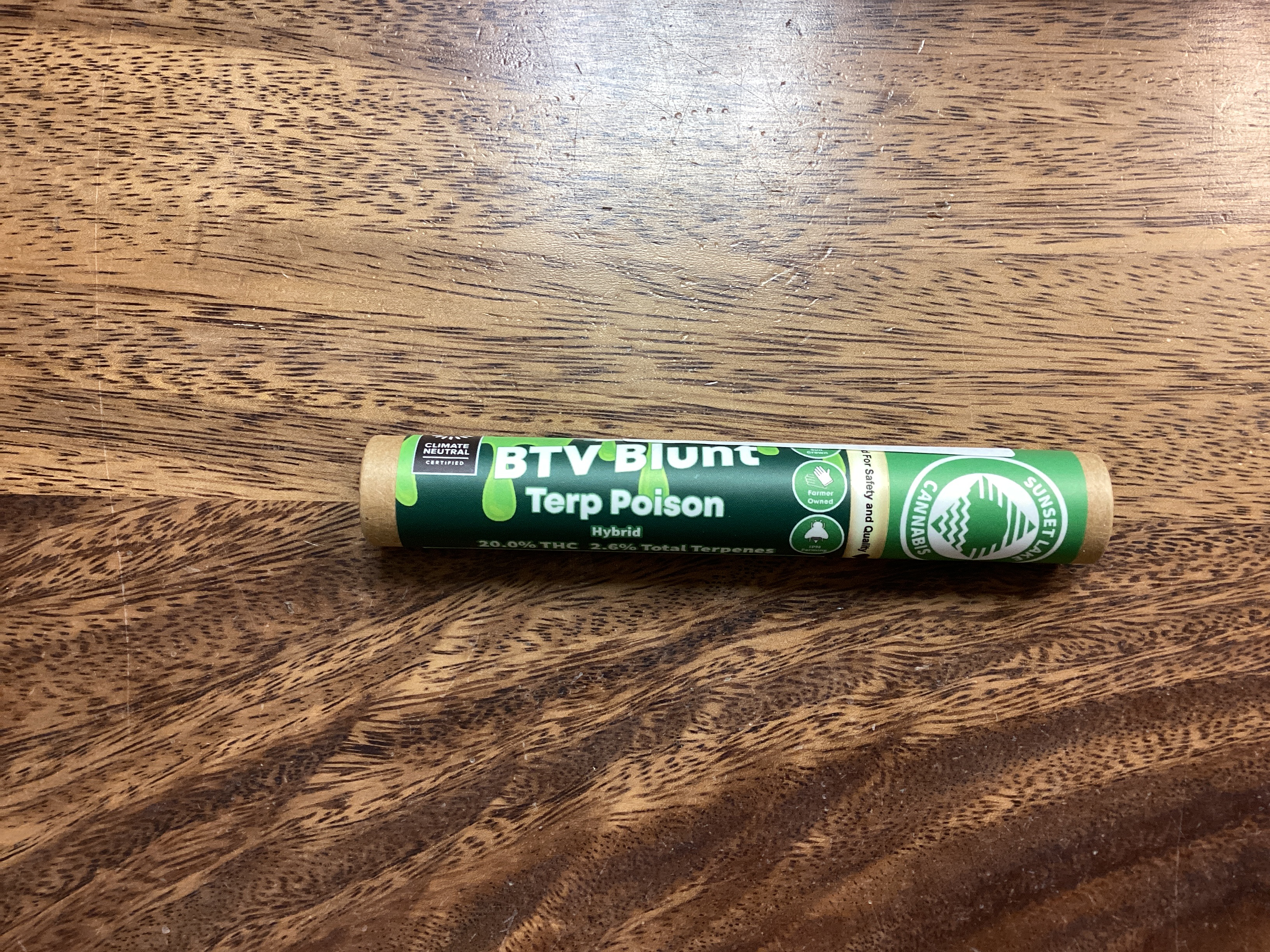 Photograph of product: Terp Posion- Blunt