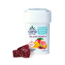 Photograph of product: Wana Quick Island Punch (I) 100mg