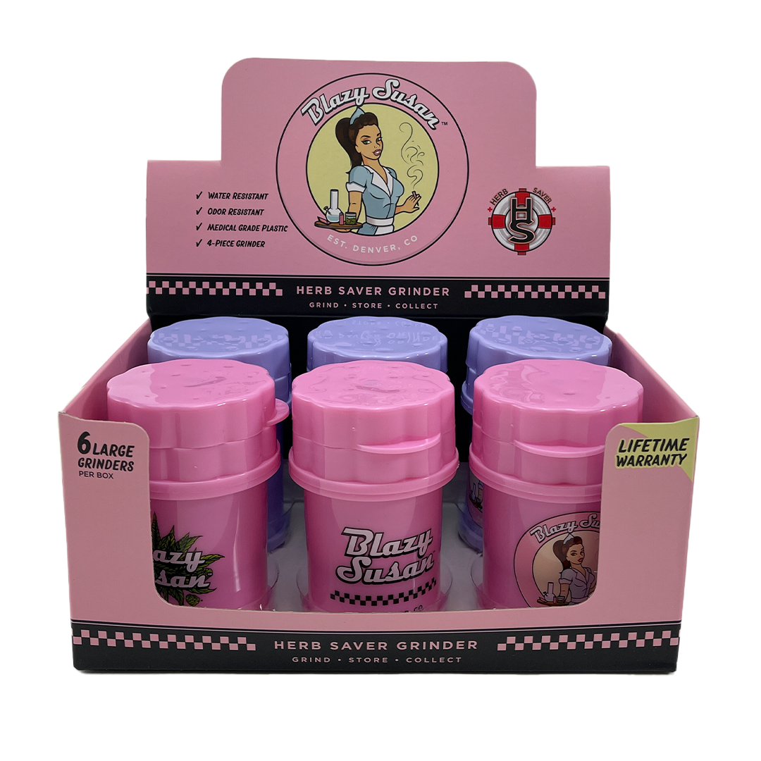 Photograph of product: Blazy Susan | Herb Saver Grinder | Large | Assorted Colors
