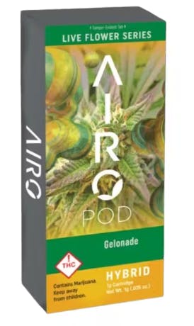 Photograph of product: Airo Pod- Gelonade Live Flower 1g