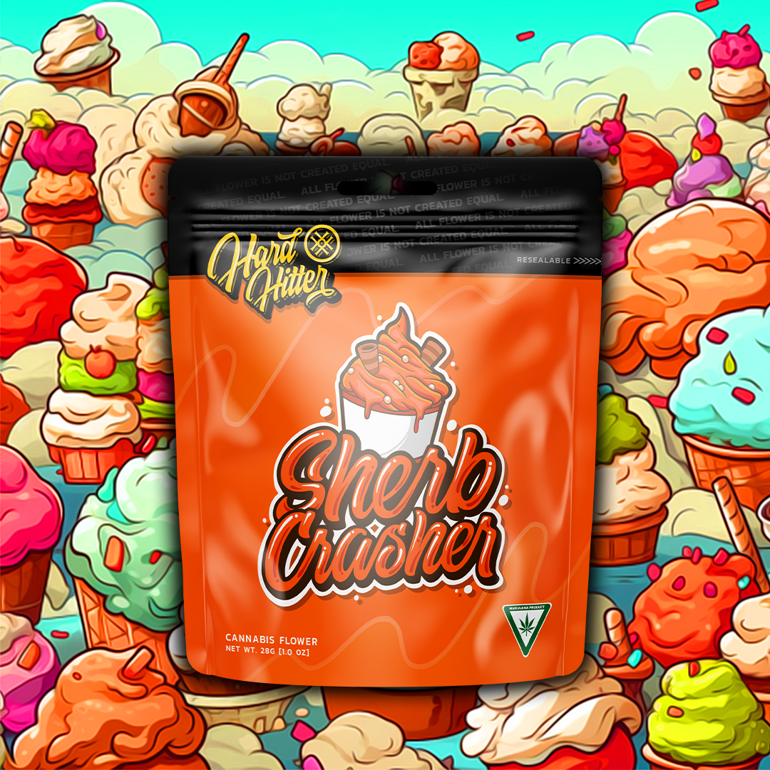 Photograph of product: Hard Hitter 3.5g Sherb Crasher