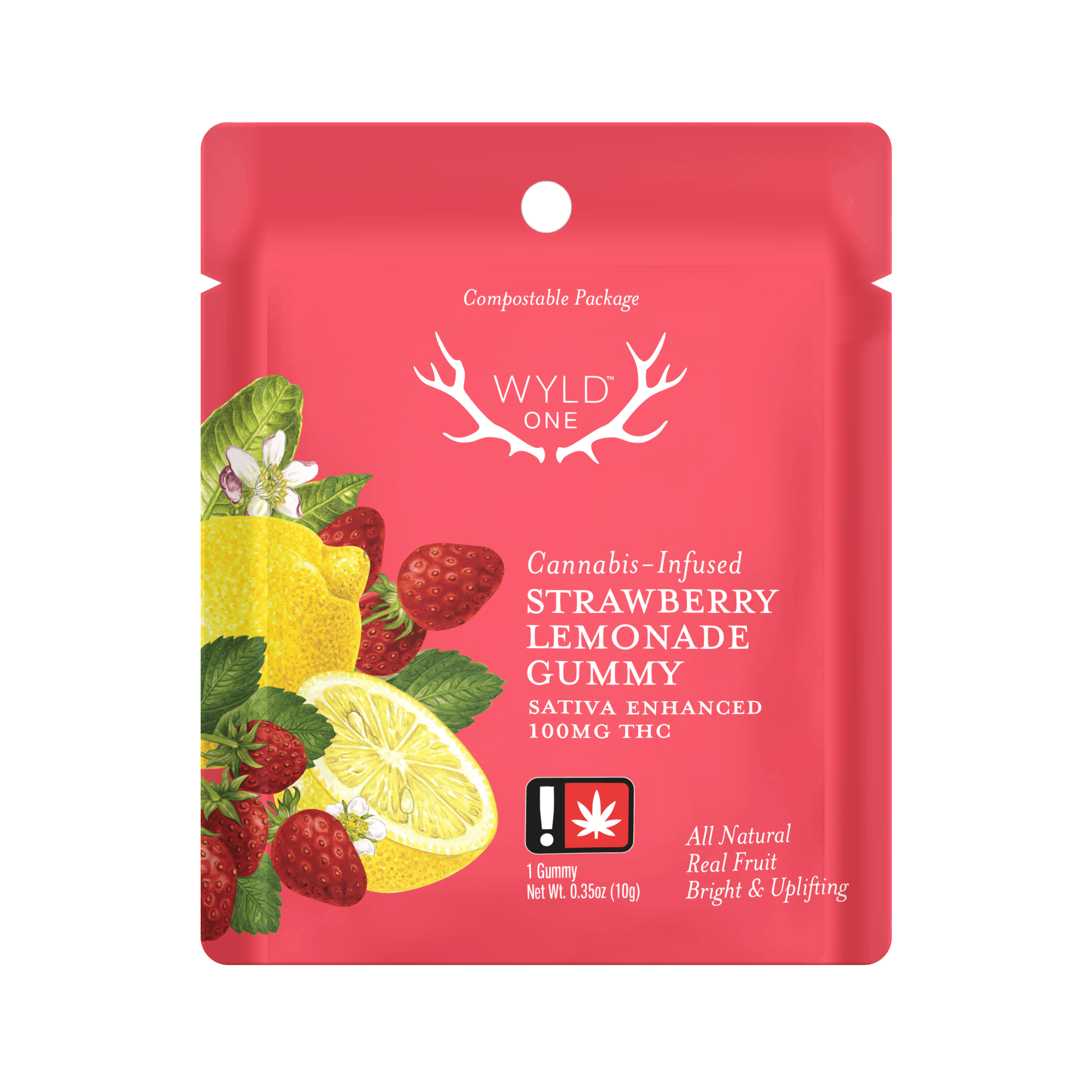 Photograph of product: Gummy | Strawberry Lemonade | 100mg