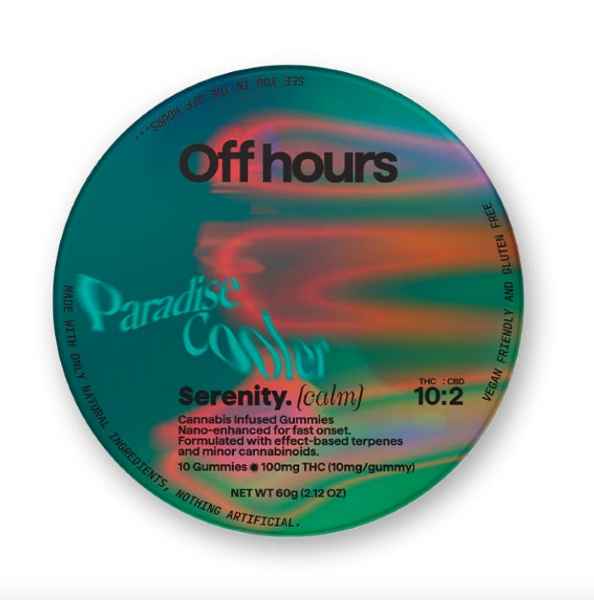 Photograph of product: Off Hours: Serenity Oui'd Infused Gummies
