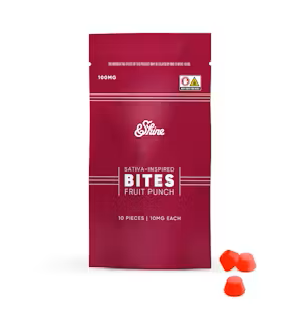Photograph of product: &SHINE | Fruit Punch | Gummies | 100mg 10pk