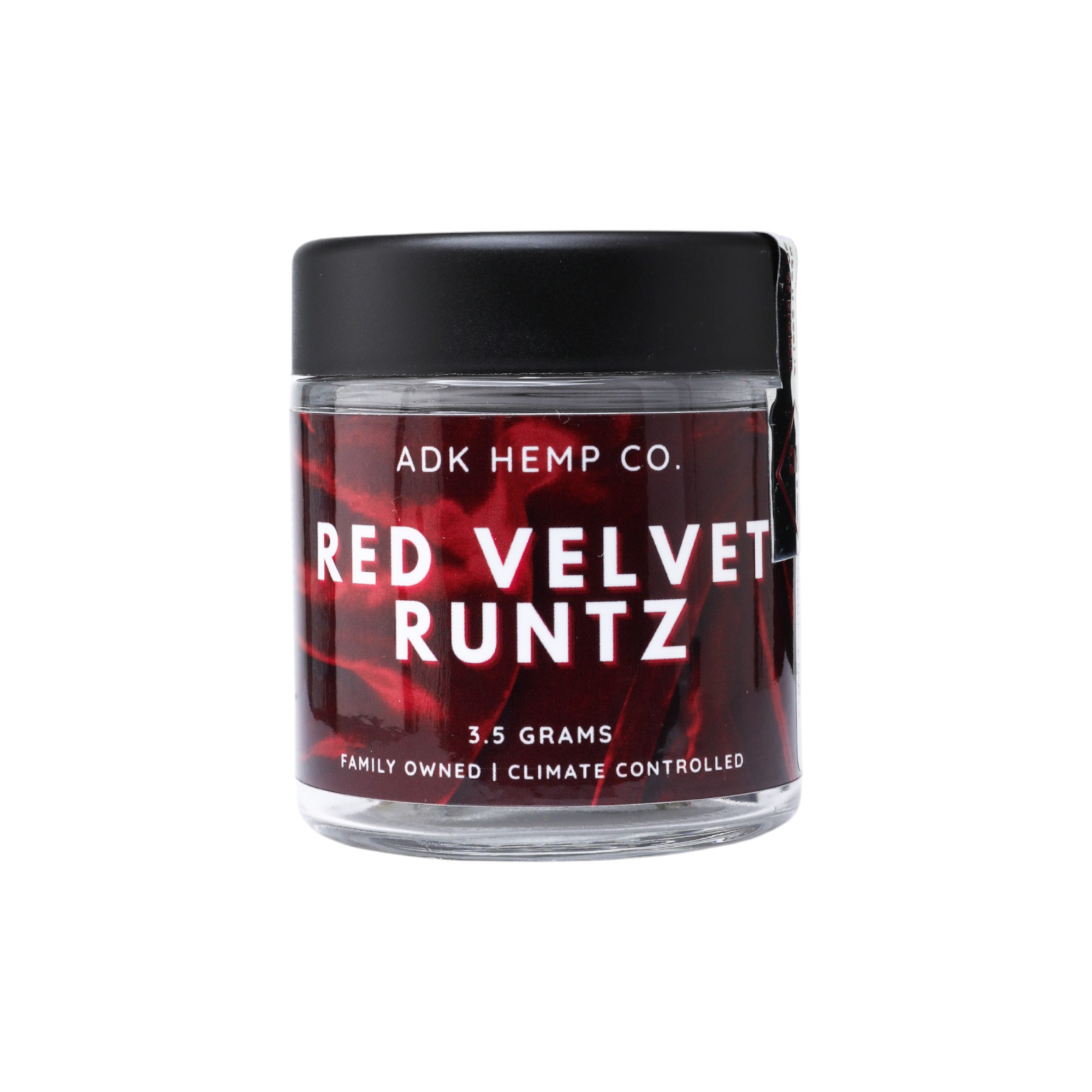 Photograph of product: ADK Hemp Co Red Velvet Runtz - 3.5g
