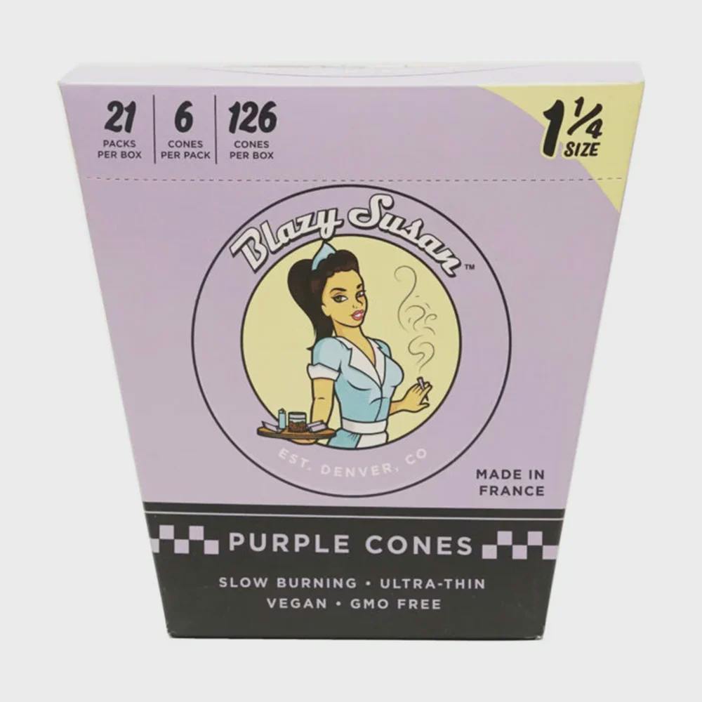 Photograph of product: Blazy Susan-Purple  1 1/4 Cones ( 6 Pack)