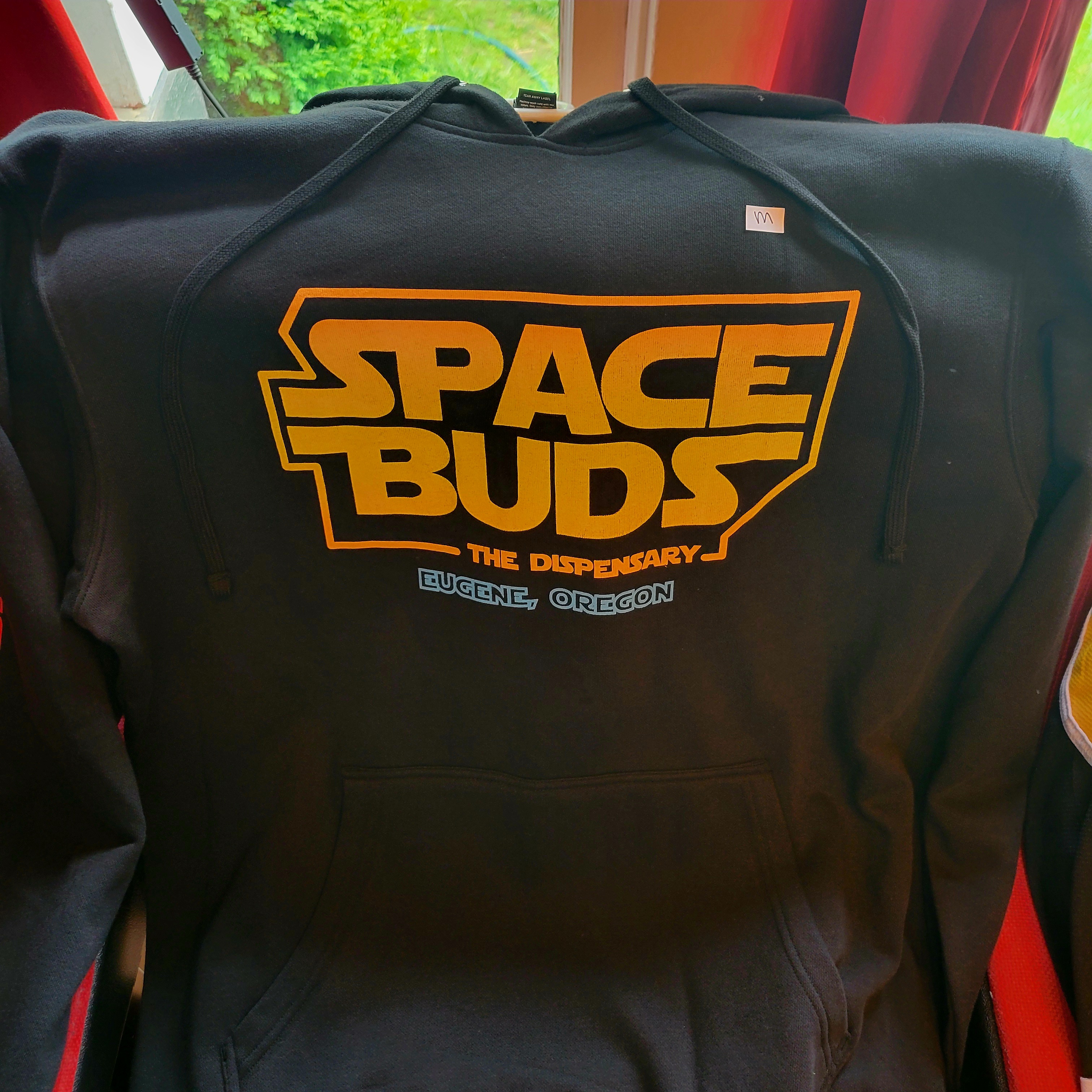 Photograph of product: Spacebuds - Hoodie - Logo - XS