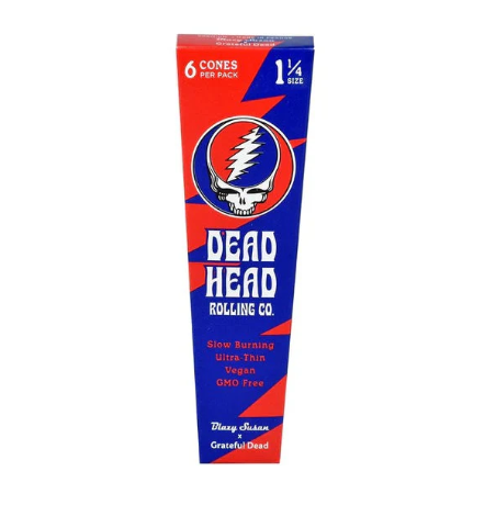 Photograph of product: Grateful Dead Cones 1 1/4 | 6pk