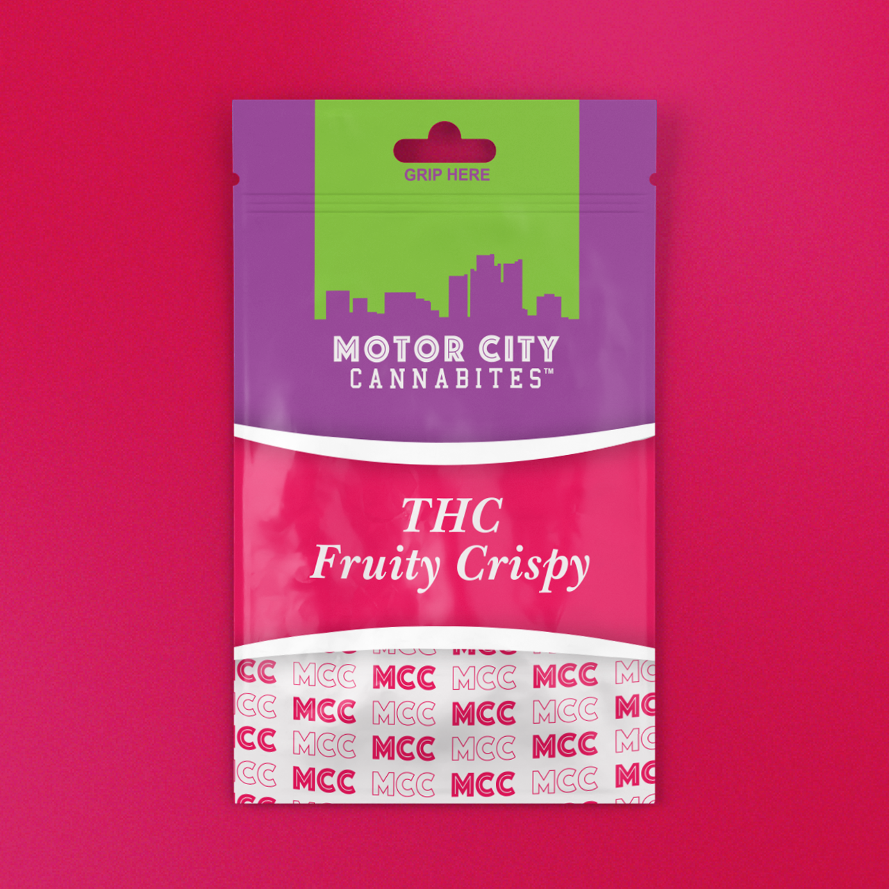 Photograph of product: Motor City Cannabites | Baked Good | Drizzled Chocolate Og Crispy | 200mg