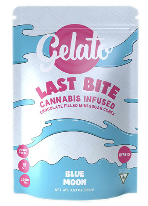 Photograph of product: Blue Moon | 200mg Mini Sugar Cones