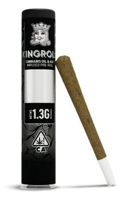 Photograph of product: Kingroll | Grape Ape X Granddaddy Purple Infused Pre Roll | 1.3g