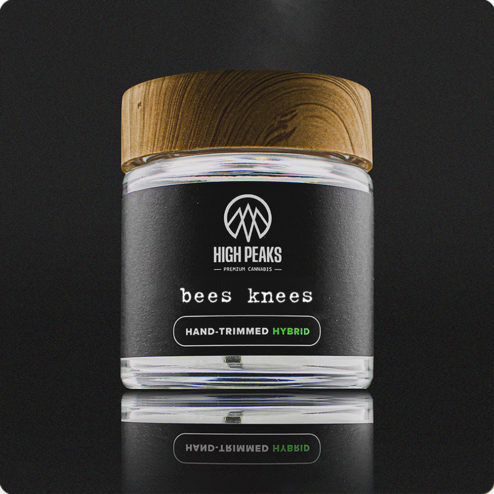 Photograph of product: High Peaks | Flower | Bees Knees | 3.5g