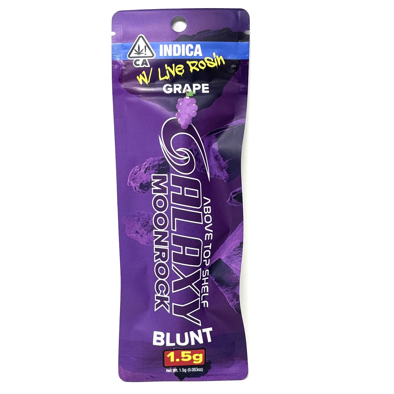 Photograph of product: GALAXY: GRAPE 1.5G LIVE ROSIN BLUNT