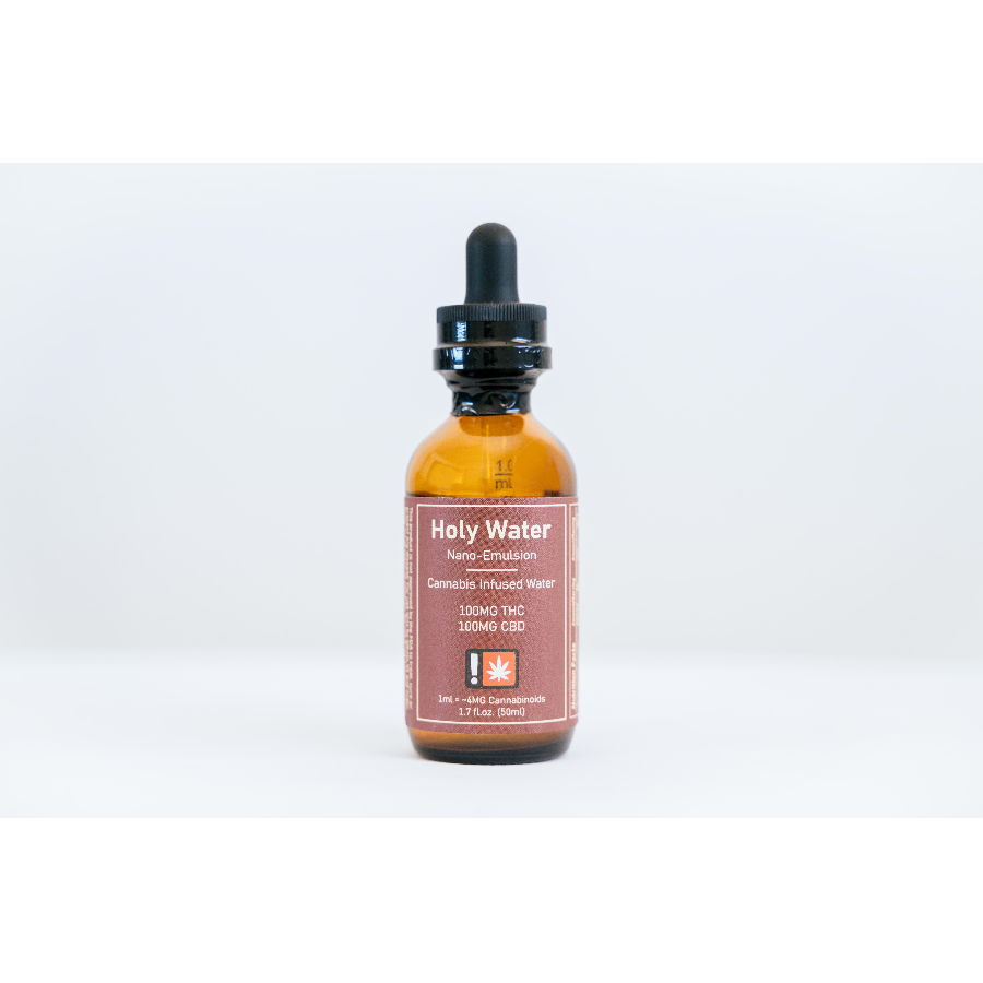 Photograph of product: Holy Water - CBD:TH-oui - Nano Tincture 100mg