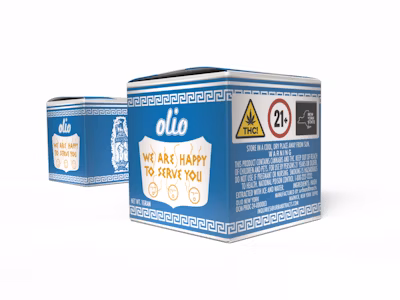 Photograph of product: Olio Jelly Roller Cold Cure Live Rosin
