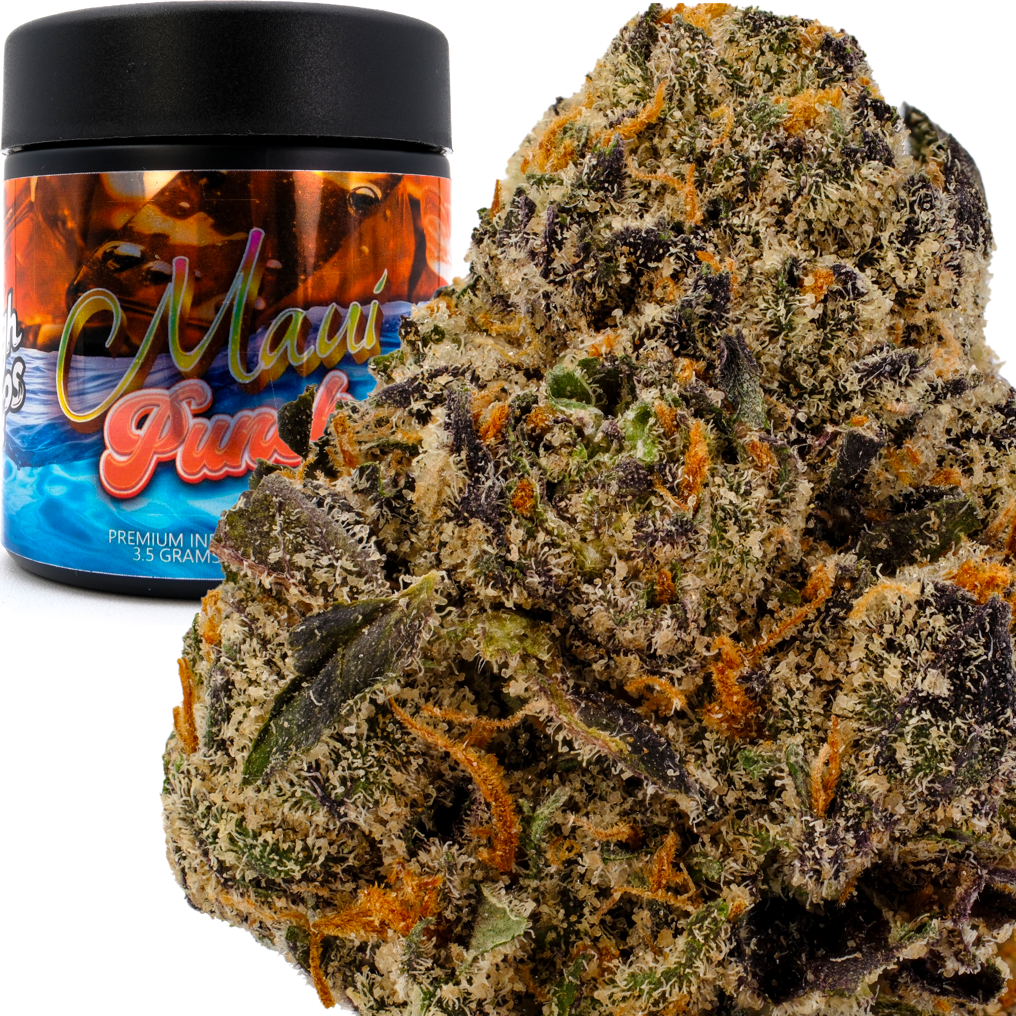 Photograph of product: Maui Punch 3.5g Jar - High Tops