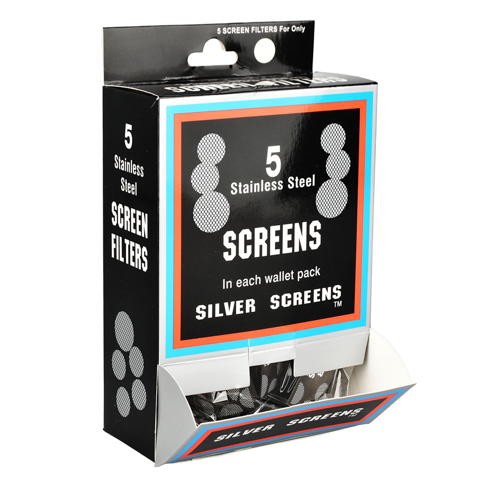 Photograph of product: Silver Screens-5pk-Pipe Screens