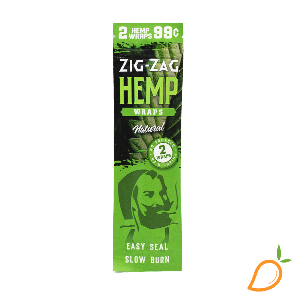 Photograph of product: 2pk Original Hemp Wraps Zig Zag