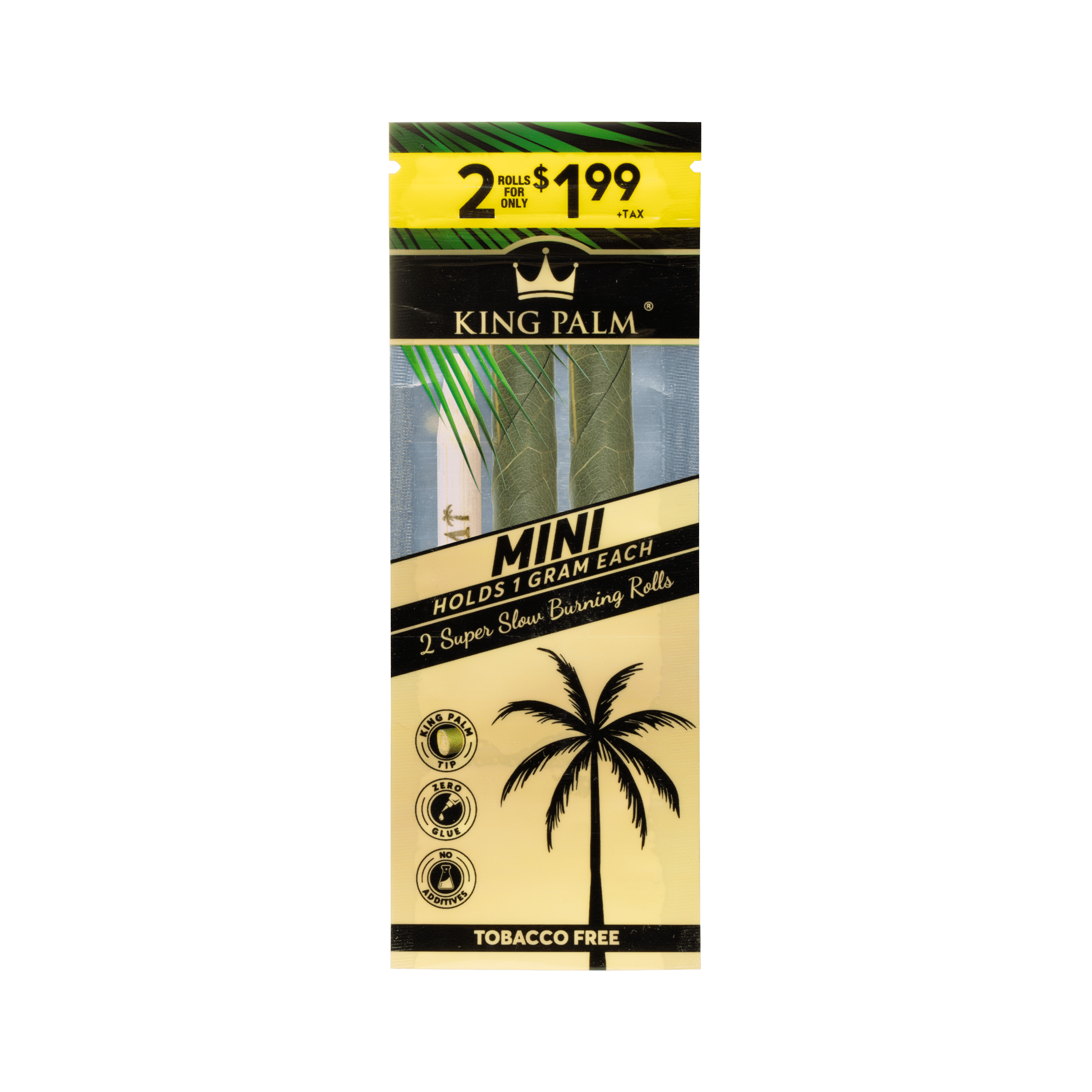 Photograph of product: King Palm | Watermelon Wave Slims 2pk