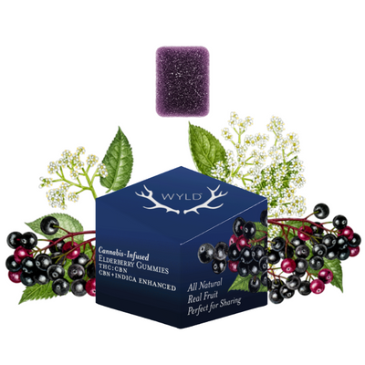 Photograph of product: Elderberry - 2:1 (TH-oui/CBN) | Gummy 10-Pack