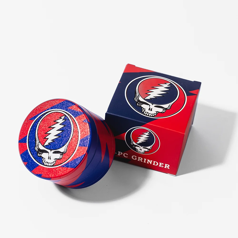 Photograph of product: Red & Blue SYF 4PC Grinder