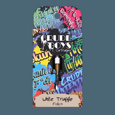 Photograph of product: CRUDE BOYS | Vape Cartridge | White Truffle