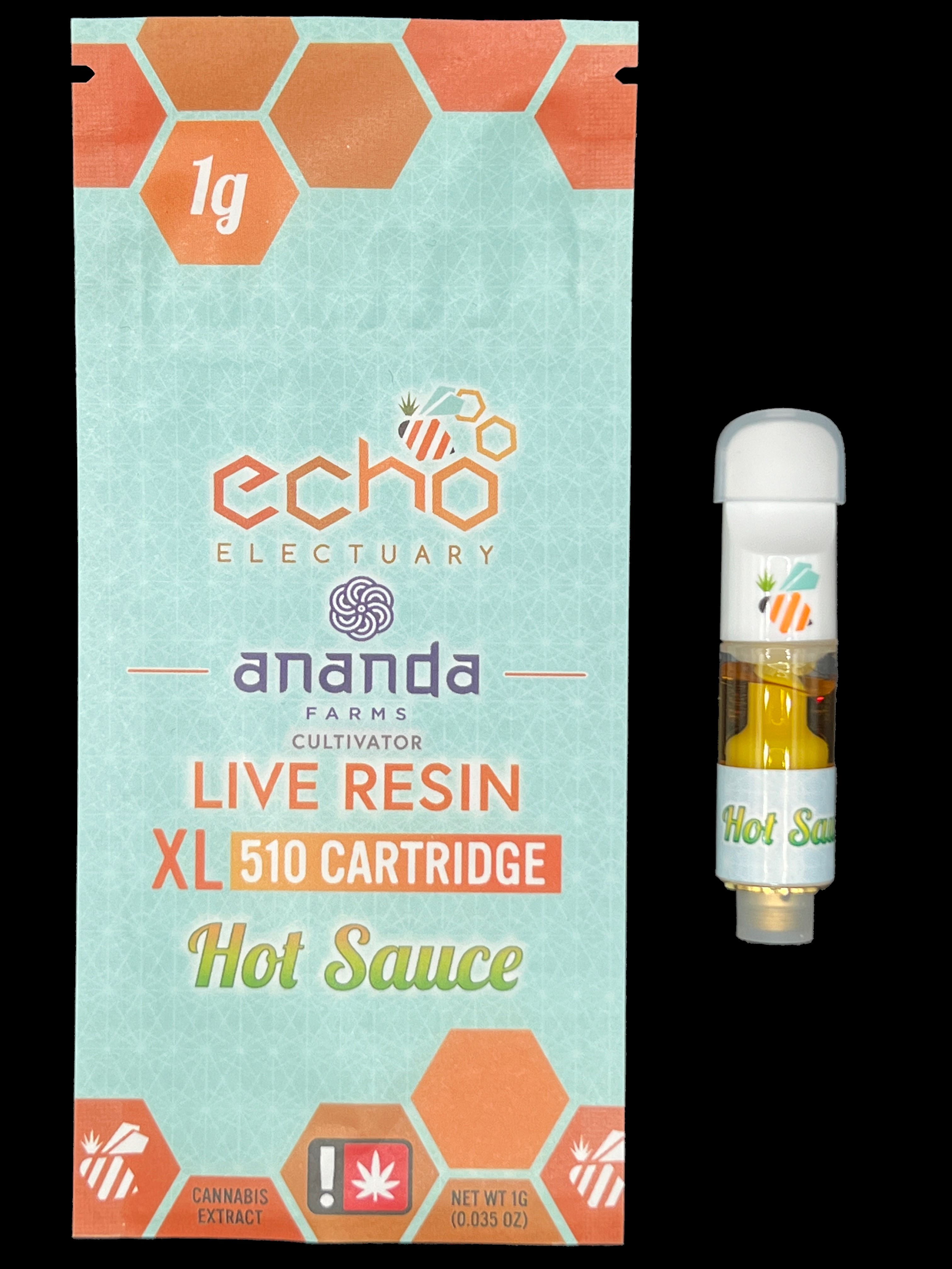 Photograph of product: Echo Electuary - Hot Sauce XL LN Cart