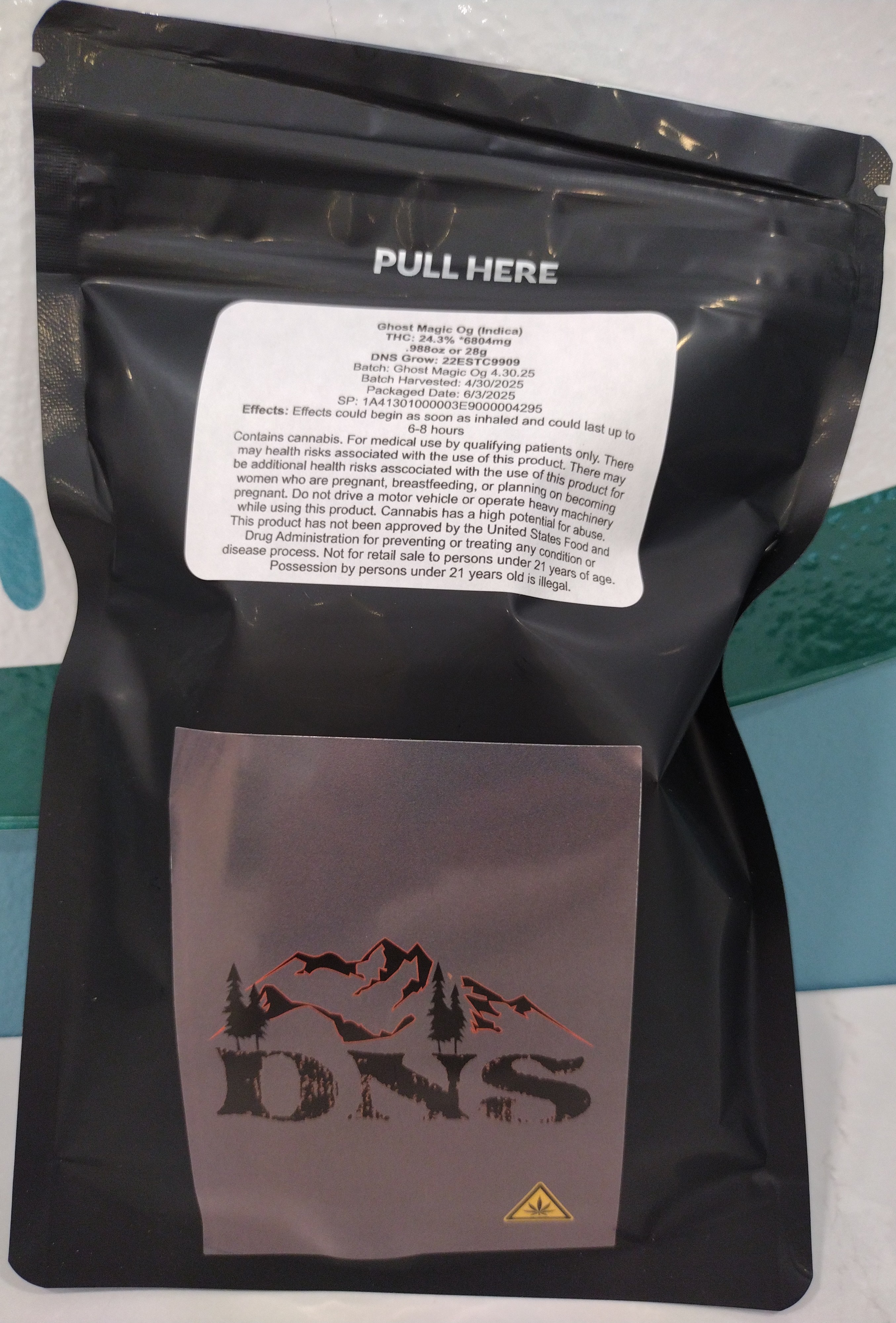 Photograph of product: DNS Farms - Ghost Magic OG - 28g - Flower