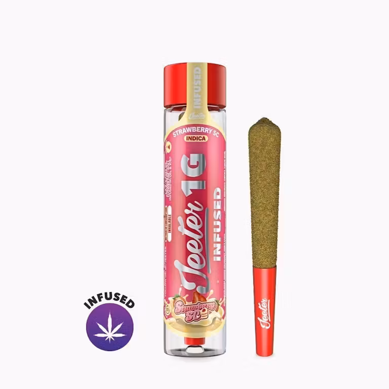 Photograph of instaPanelPhoto: Jeeter 1g Infused Strawberry Shortcake