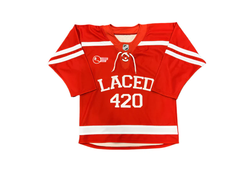Photograph of product: BU | Red | Hockey Jersey - M