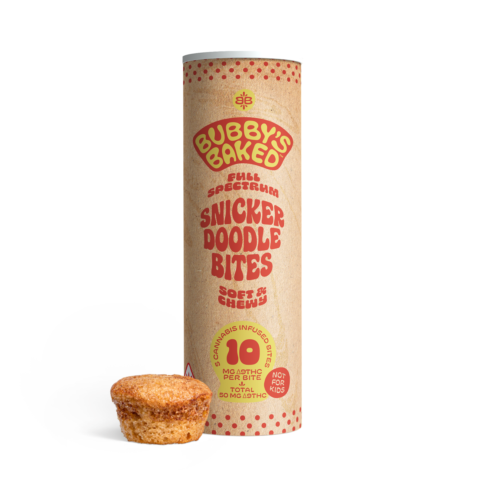Photograph of product: Snickerdoodle Bites | 5 x 10mg