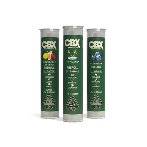 Photograph of product: CBX Pre-Roll .75g Cereal Milk Hybrid
