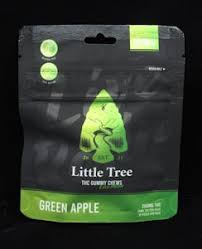 Photograph of product: Little Tree - Gummies - 2:1 TH-oui/CBN - Green Apple - 200MG