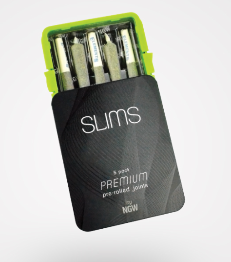 Photograph of product: Shadow Biscuit | Slims | 5pk | 2.5g