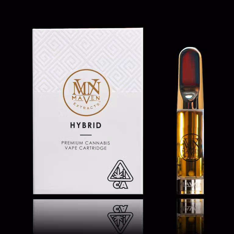 Photograph of product: Apples & Diamonds [H] Gold Blend 510 Vape | Maven Genetics