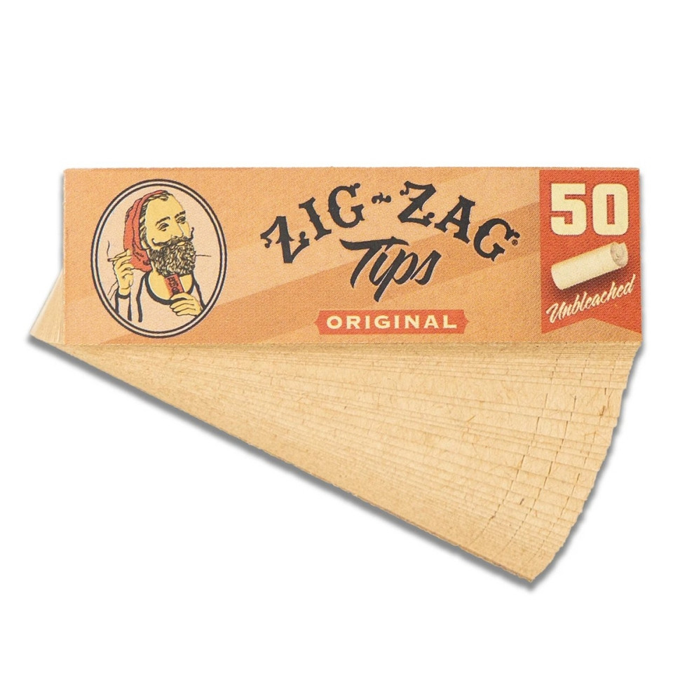 Photograph of product: ORIGINAL UNBLEACHED ROLLINGS TIPS