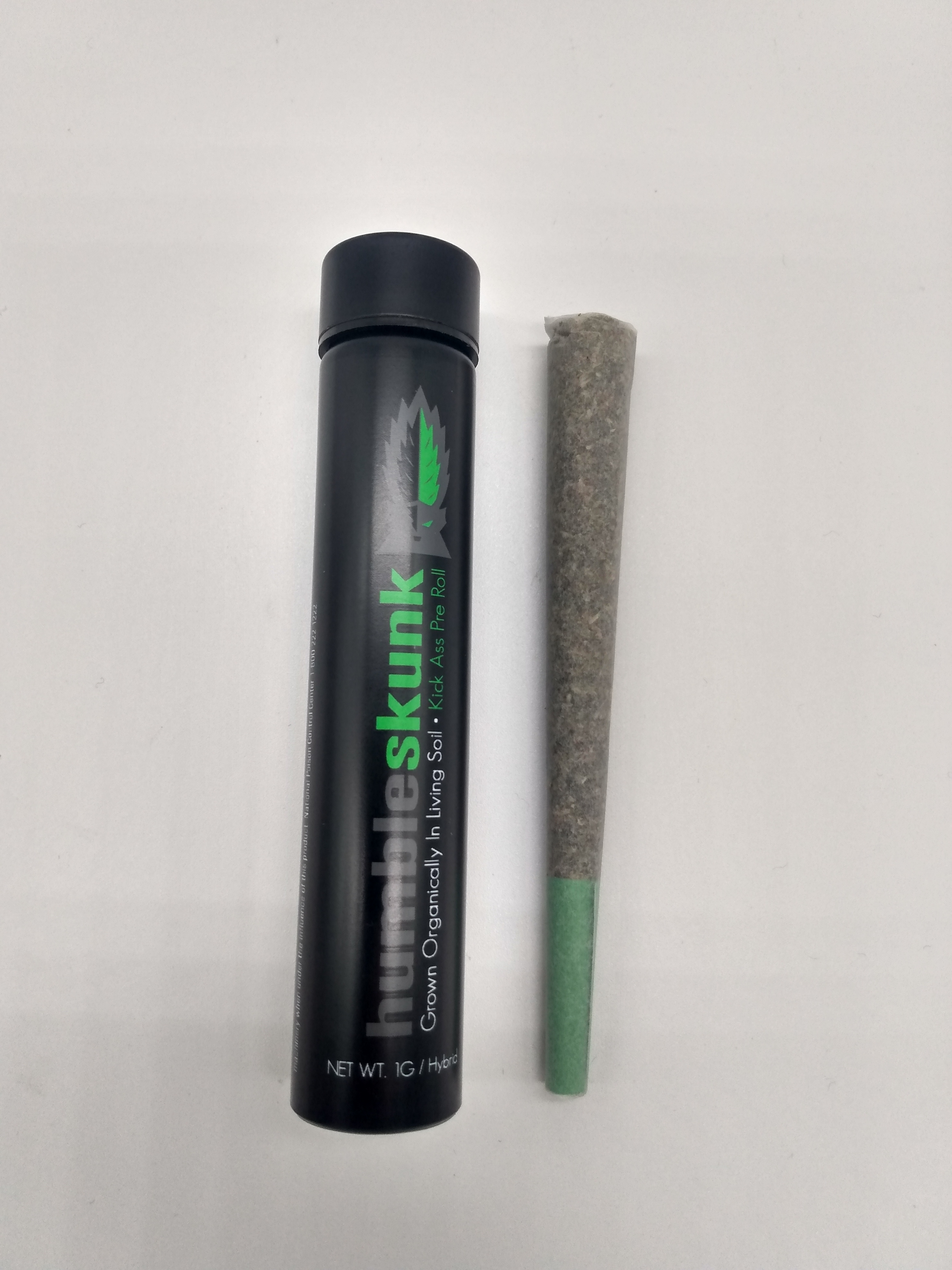 Photograph of product: Humble Skunk | Big Detroit Energy | Pre-Roll | 1g | 22.44 % TH-oui