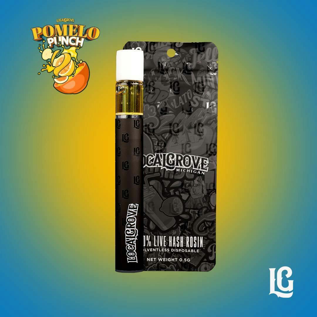 Photograph of product: Local Grove Live Rosin Disposable | Pomelo Punch