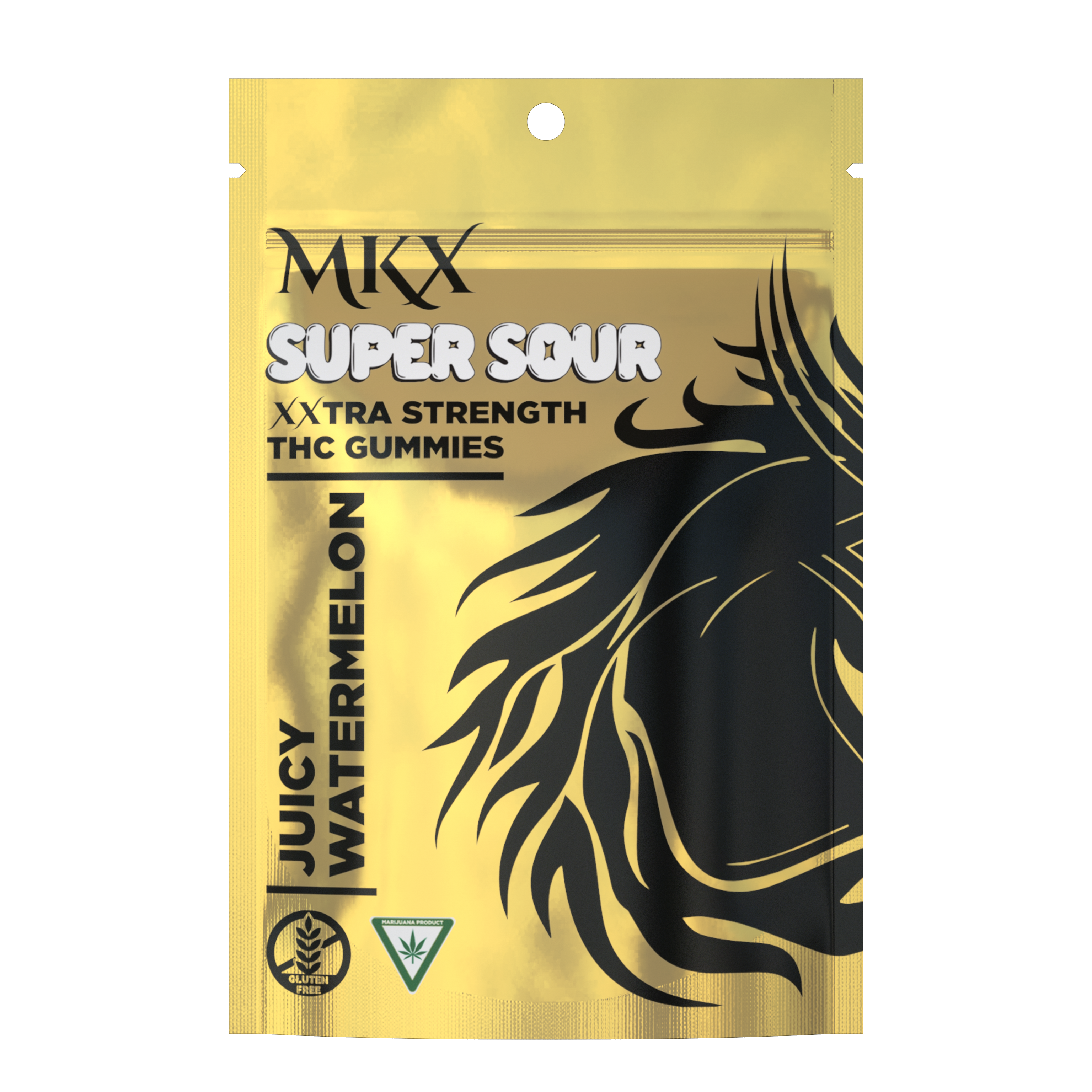 Photograph of product: Juicy Watermelon Sour Gummies | 200mg