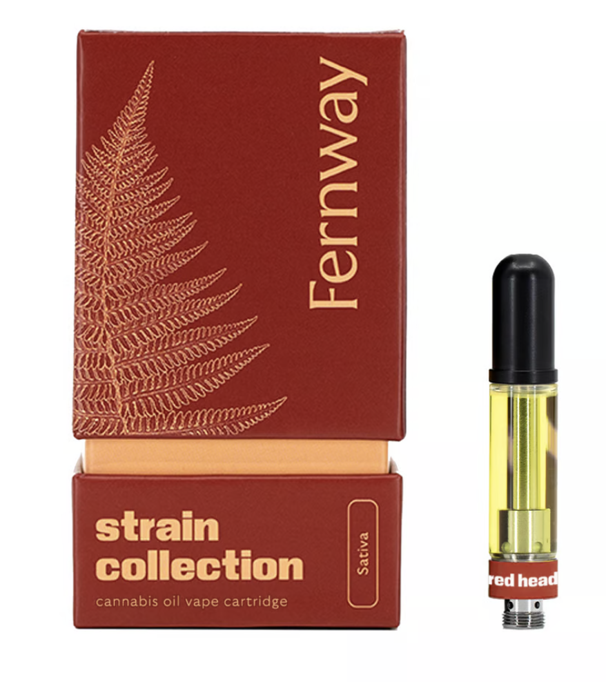 Photograph of product: FERNWAY Cart 500mg: Red Headed Stranger