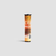 Photograph of product: CRU | INFUSED PRE-ROLL | ORANGE DREAM
