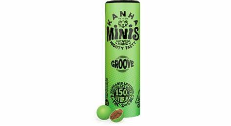 Photograph of product: 2:1 THC:CBC Groove Mini Chocolate Bite - 150 mg