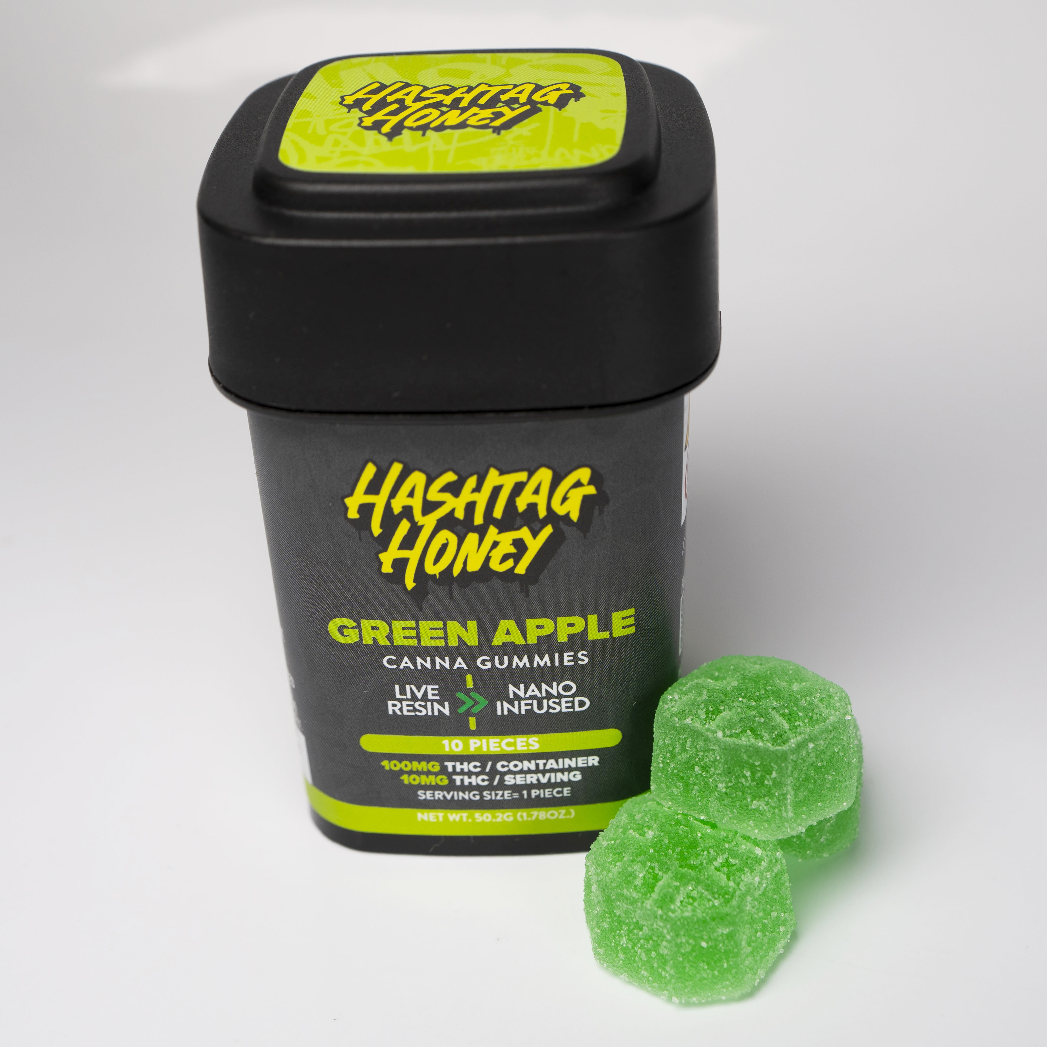 Photograph of product: au chocolattag Honey / Green Apple / Gummy