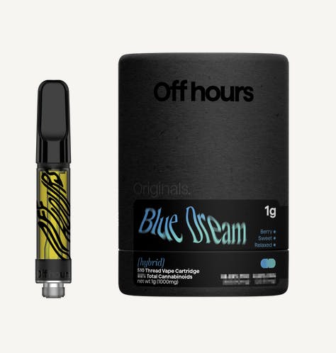 Photograph of product: Off Hours | Blue Dream | Hybrid | Cart