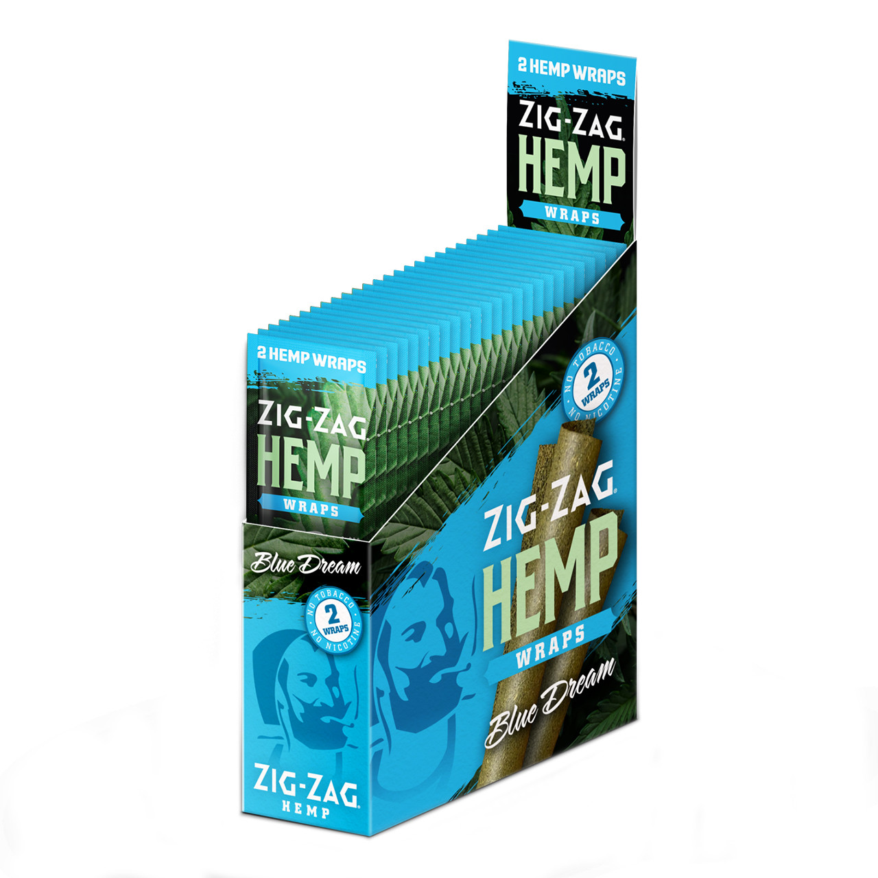 Photograph of product: Zig Zag / Hemp Wrap / Blue Dream